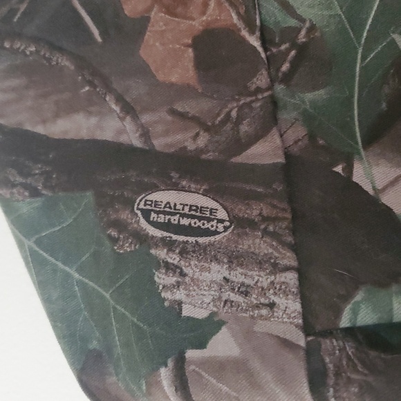 Mens Liberty Camo Button Down Shirt Jacket Size XXL Realtree Hardwoods - Picture 7 of 10